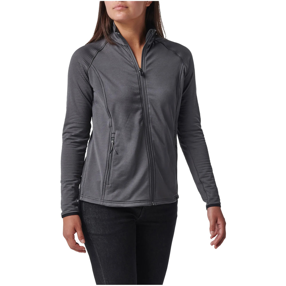 5.11 WOMEN'S STRATOS FULL ZIP - FLINT